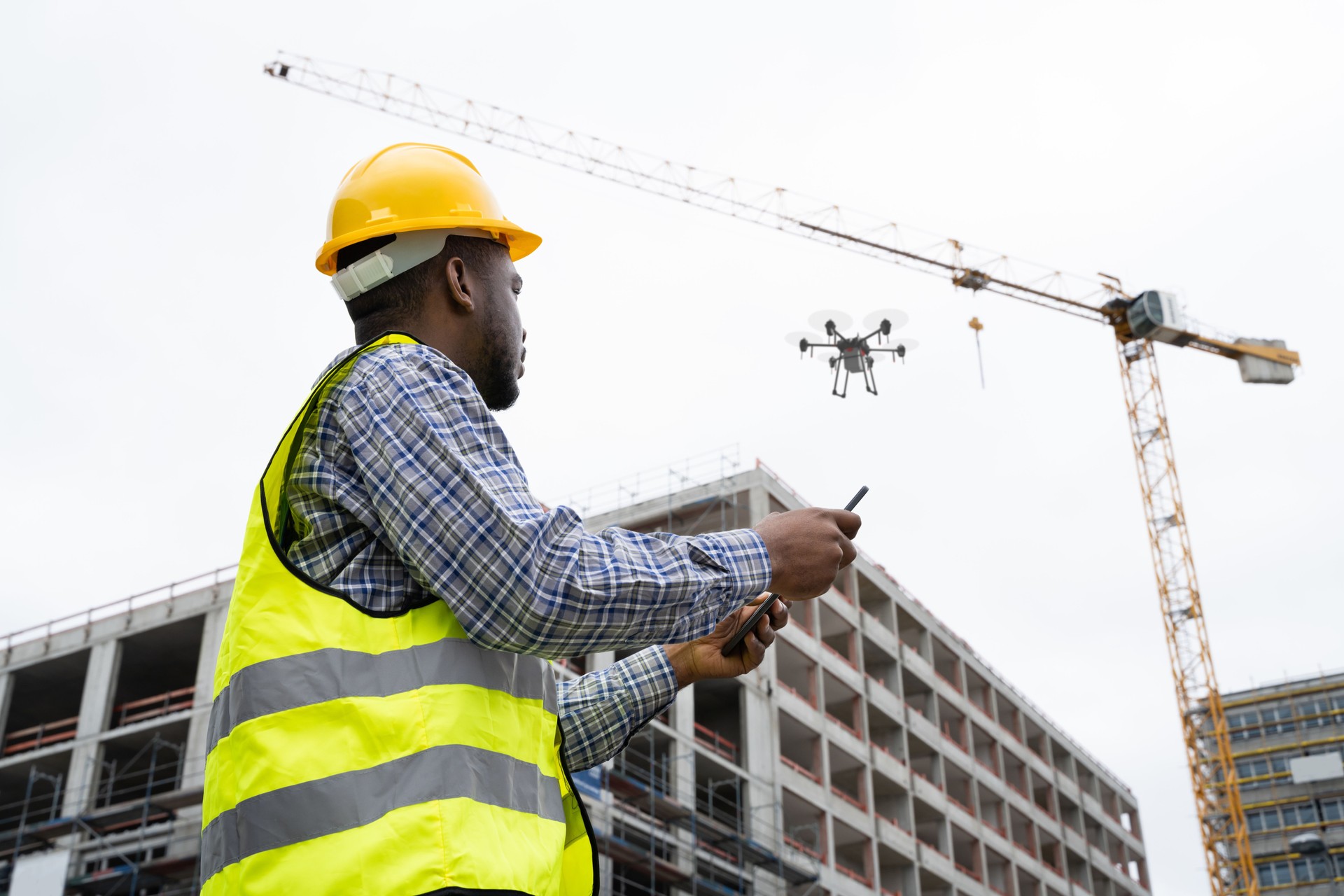 Industrial Unmanned Drone Survey, Monitoring
